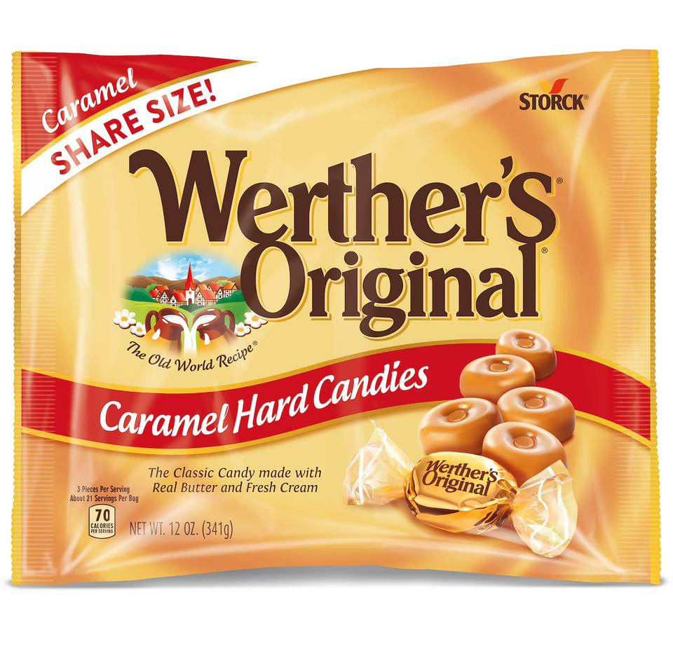 Werther'S Original Hard Caramel Candy, 12 Oz Bag