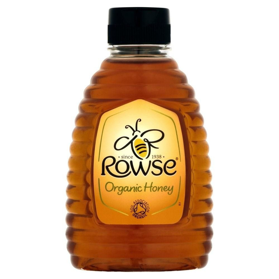Rowse Organic Clear Honey Squeezy (340G)
