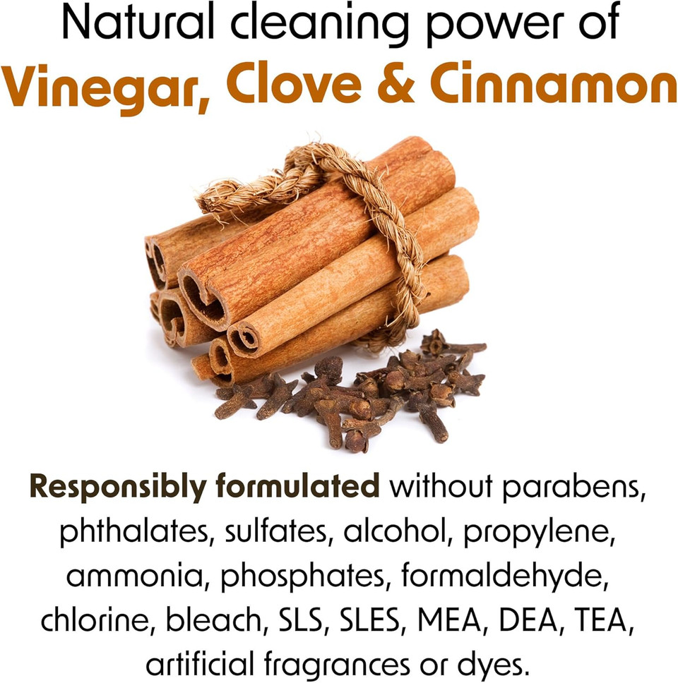 Wipex Table Bussers - Natural Cleaning Wipes | Table Cleaning Quick Cleaner & Counter Wipes | Made With Vinegar, Propolis, Clove And Cinnamon Oil, 400 Natural Surface Wipes