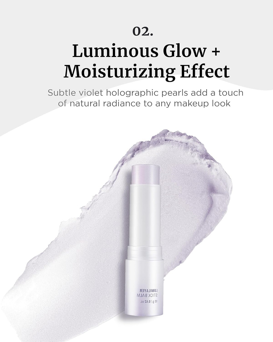 Vdl Lumilayer Stick Balm - Highlighter For Radiant Complexion. Lit-From-Within Glow. Stick-Type Luminizing Balm (0.42 Oz) | Korean Skincare