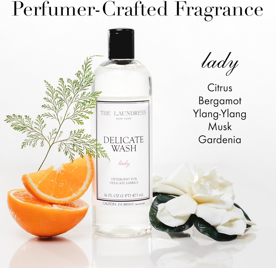 The Laundress Wool & Cashmere Shampoo, Double Concentrated, Cedar Scent, Wool Detergent, Wool Wash, Cashmere Shampoo, 16 Fl Oz