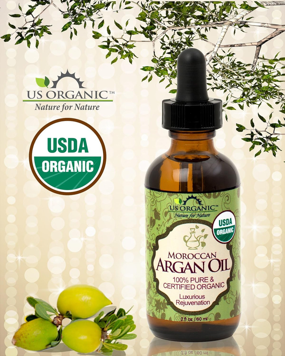 Us Organic Macadamia Nut Oil Unrefined Virgin, Usda Certified Organic, Pure & Natural, Cold Pressed, Sourced In Kenya, In Amber Glass Bottle W/Glass Eye Dropper For Easy Application (2 Oz (Small))