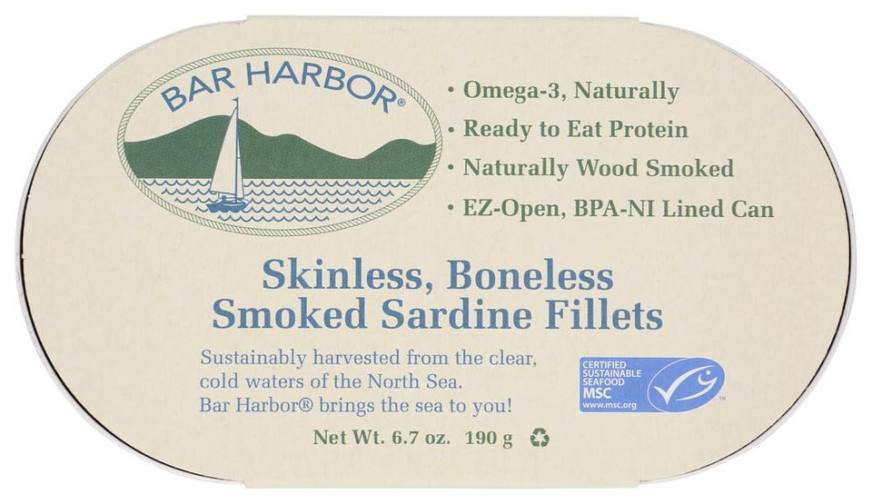 Bar Harbor Sardine Fillet Smkd Sbnls