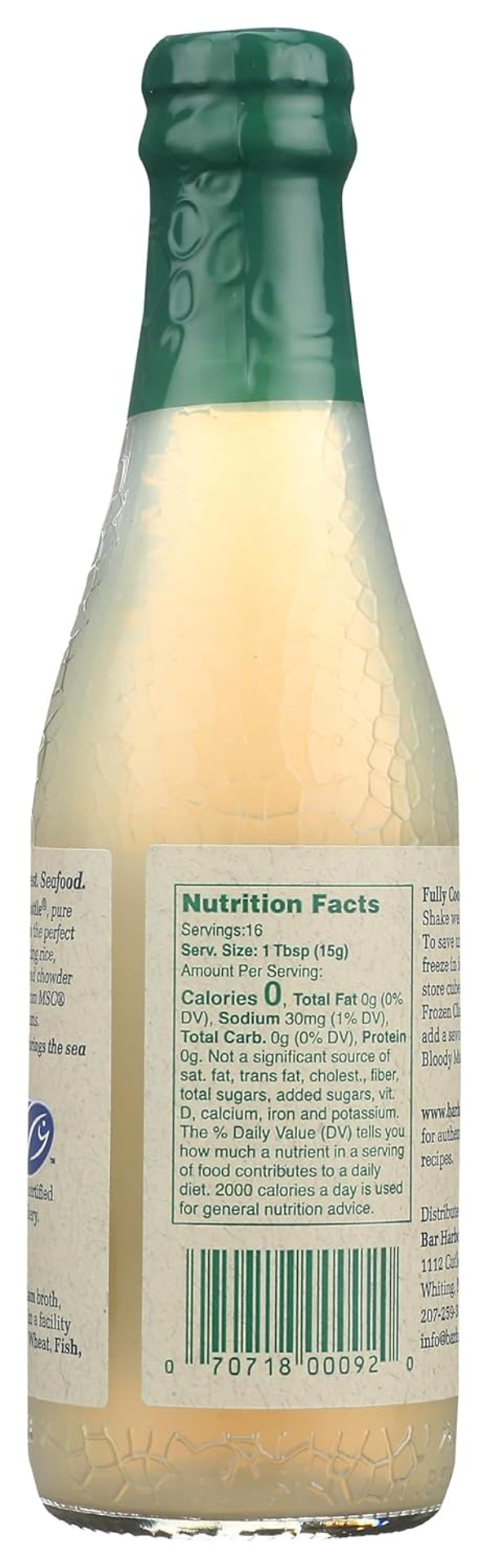 Bar Harbor Clam Juice, 8 Fl Oz