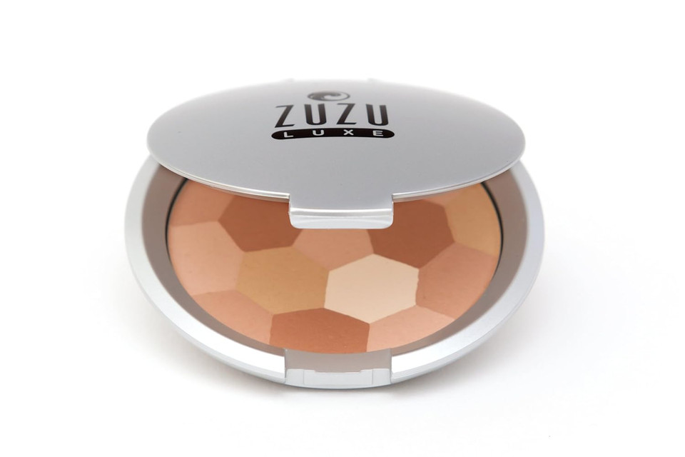 Zuzu Luxe Mosaic Illuminator (Medium - Medium To Tan/Neutral Undertones), Multi-Pigmented, Natural, Paraben Free, Vegan, Gluten-Free, Cruelty-Free, Non Gmo, 0.32 Ozmedium