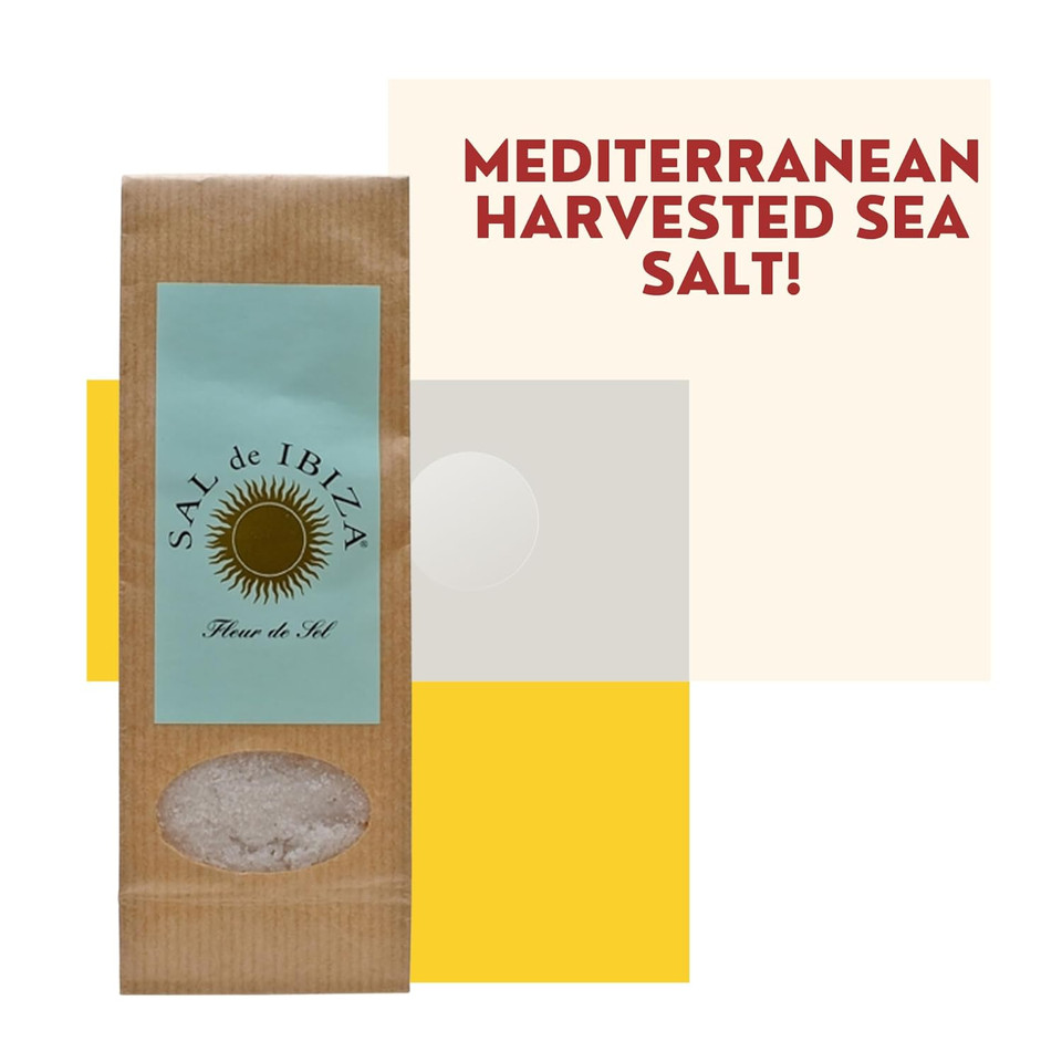 Fleur De Sel Sal De Ibiza 150 Gram Refill Bag
