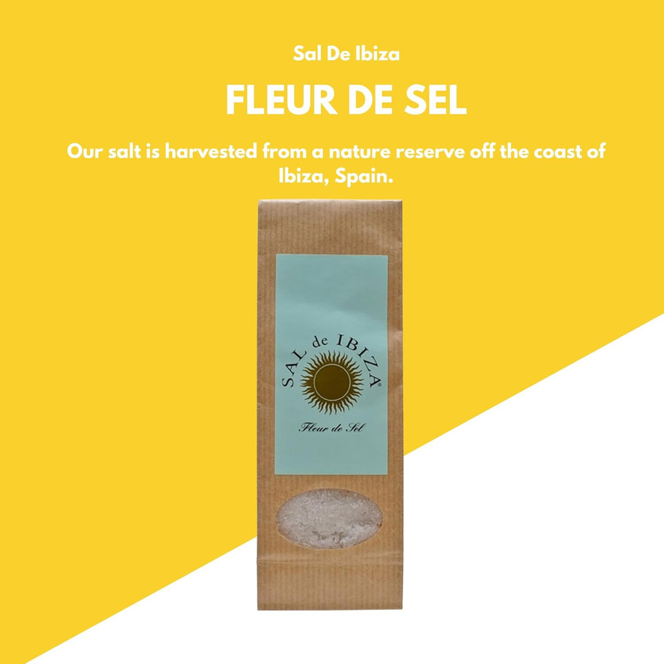 Fleur De Sel Sal De Ibiza 150 Gram Refill Bag