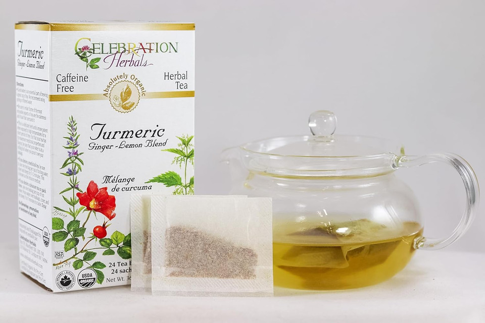 Celebration+Herbals+Turmeric+Ginger+-+Lemon+Blend+24+Count