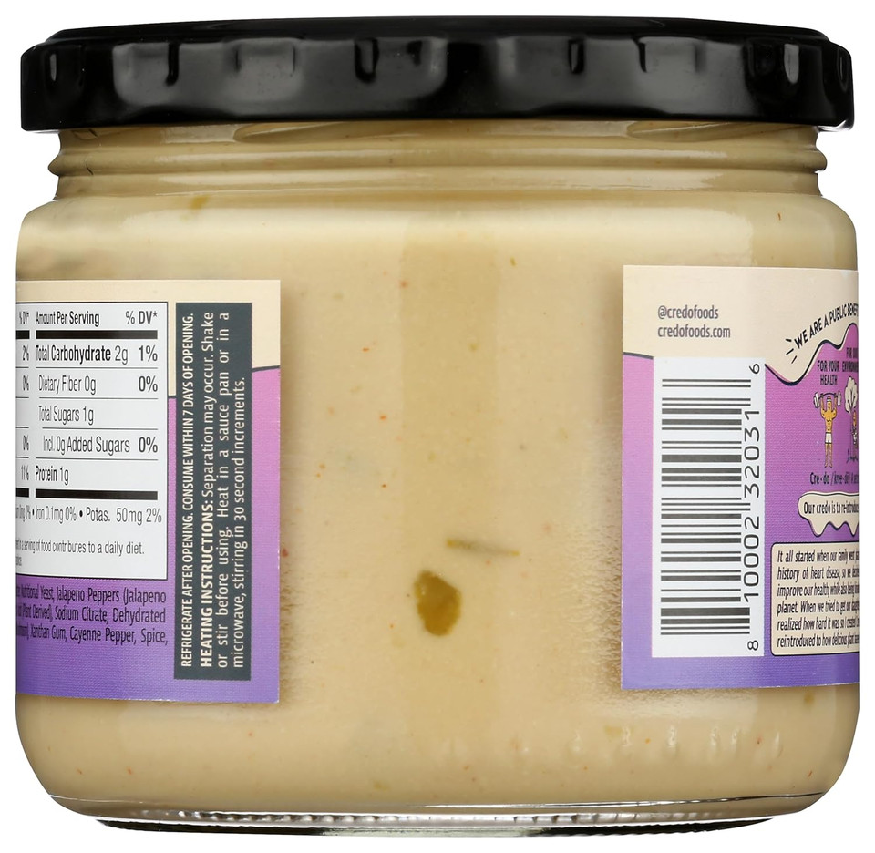 Credo Foods Oatmilk Queso Blanco, 11 Oz