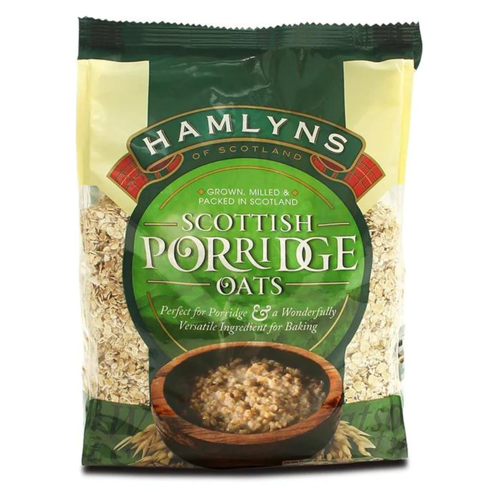 Hamlyns Scottish Rolled Porridge Oats, 750G
