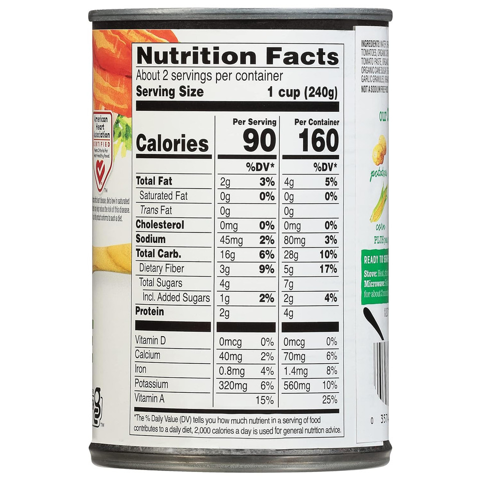 Health Valley Organic Cream Of Mushroom Soup 14.5 Oz