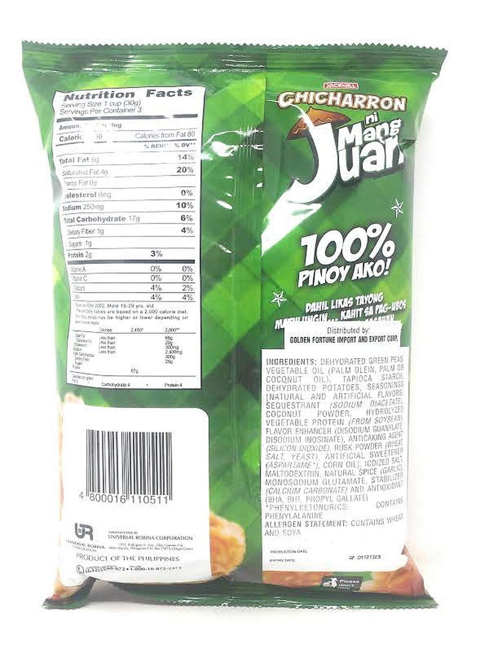 Jack 'N Jill Party Pack (Chicharron Sukang Paombong & Espesyal Suka'T Sili, V-Cut Potato Chips And Chippy Barbecue Chips)