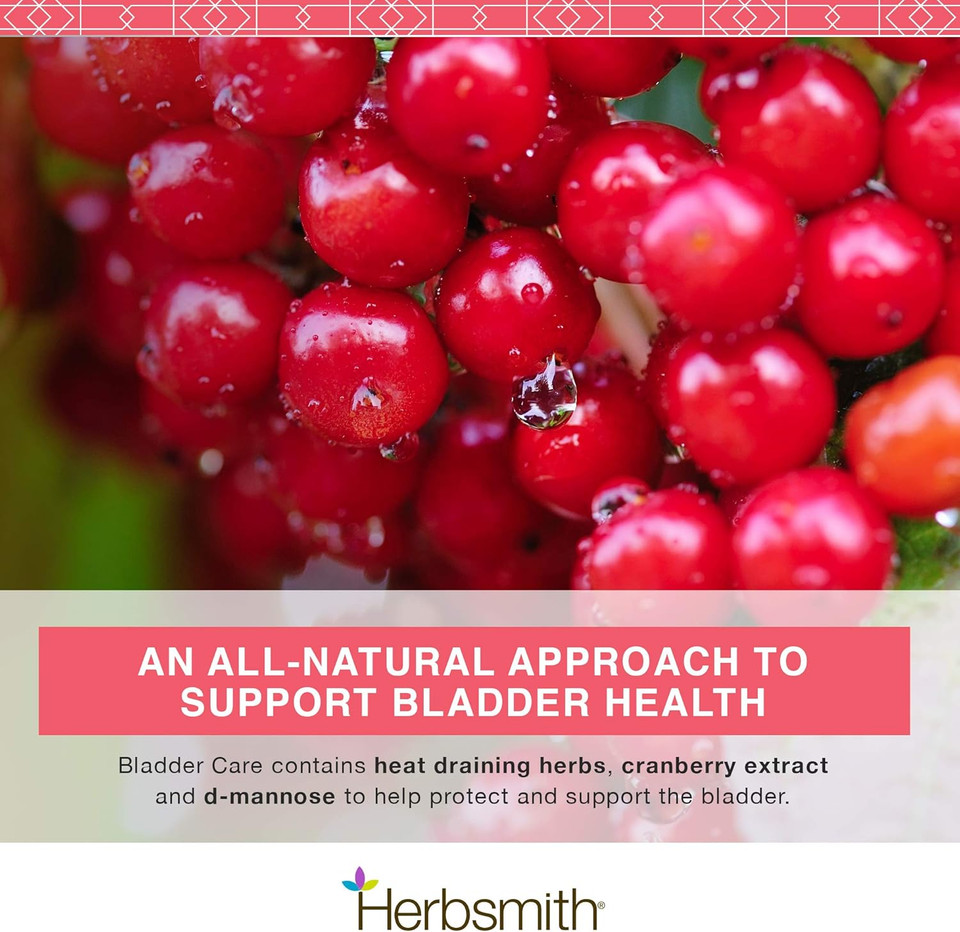 Herbsmith Bladder Care- Bladder Support For Cats- Urinary Tract Cat Supplement  Maintains Kidney Health For Cats 75G