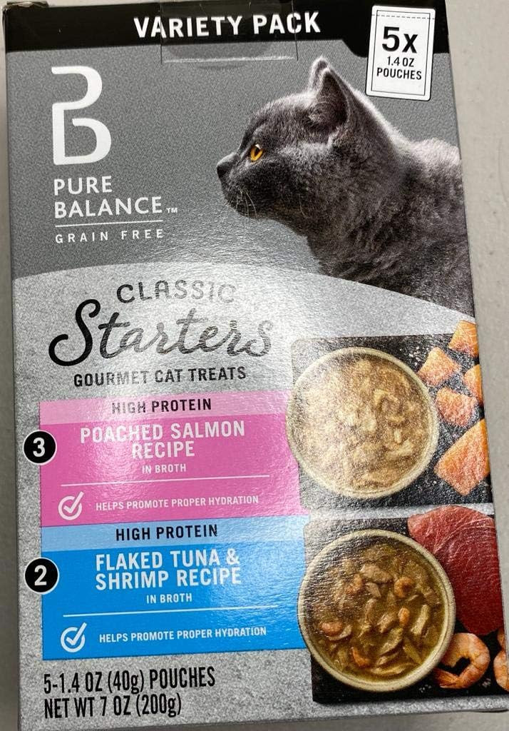 Pure Balance Grain Free, Classic Starters Goumet Cat Treats