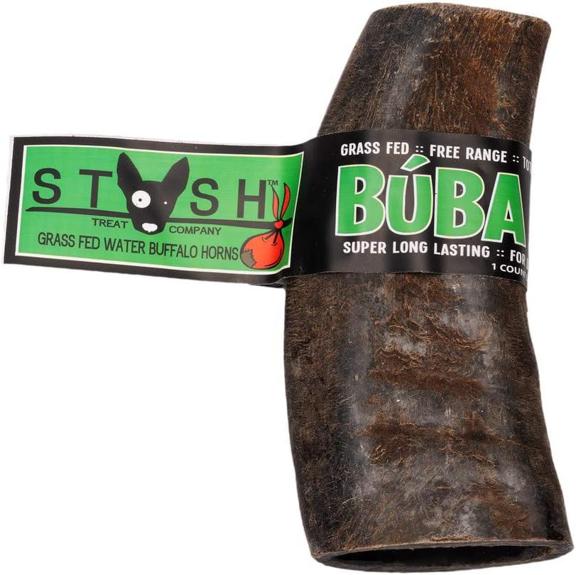 Buba Chew Natural Water Buffalo Horn - Large