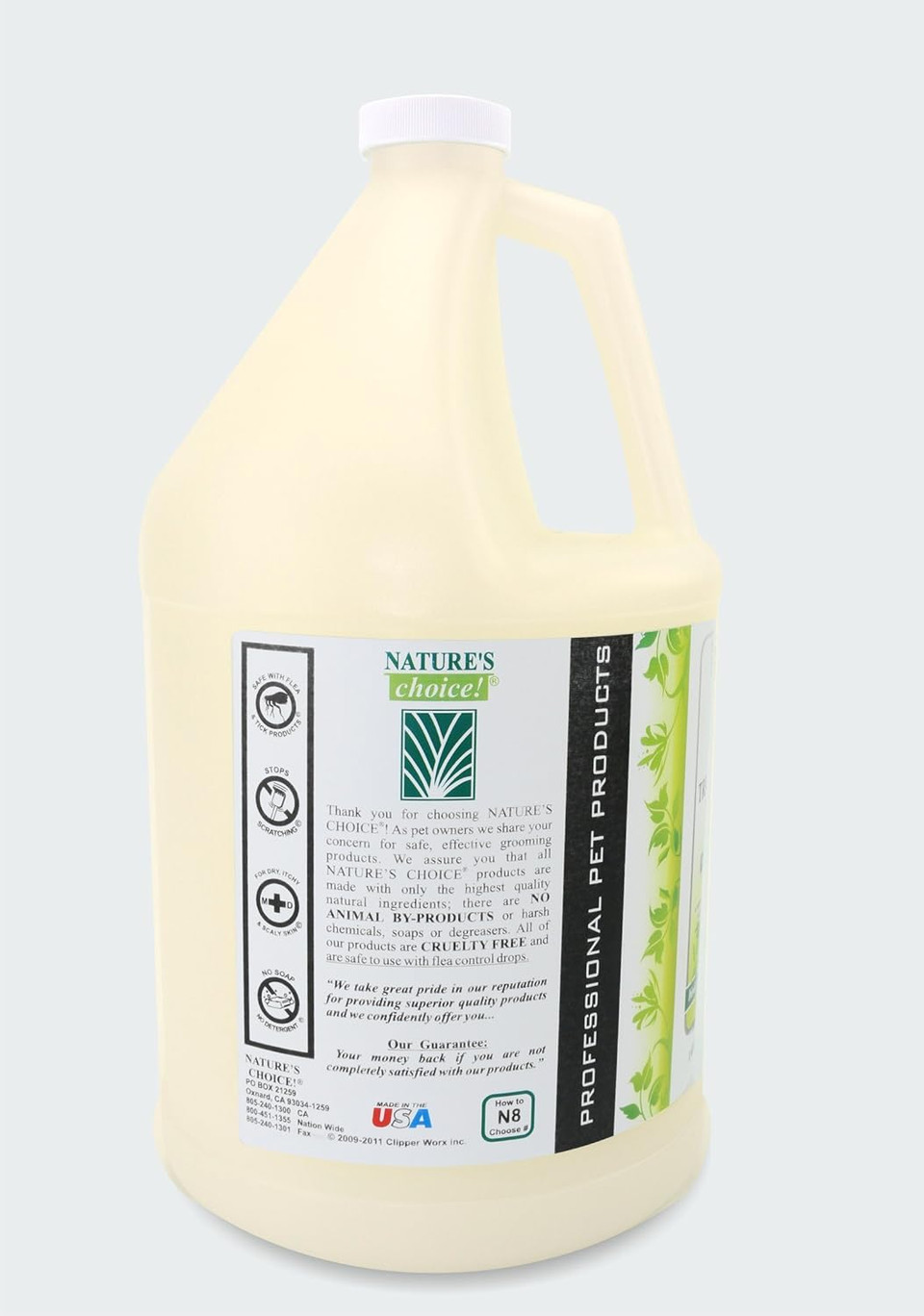 Nature'S Choice Tri-Herbal Plus Shampoo, 50:1 Gallon