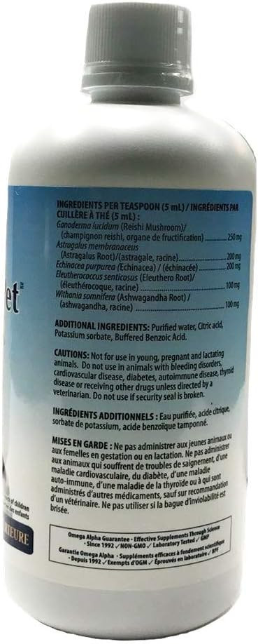 Pets - Daily Nutritional Needs-Natural Immune System Support-Healthypet-500Ml