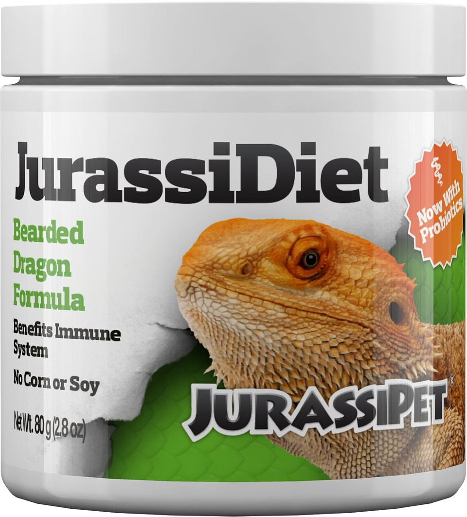 Jurassidiet - Bearded Dragon, 80 G / 2.8 Oz