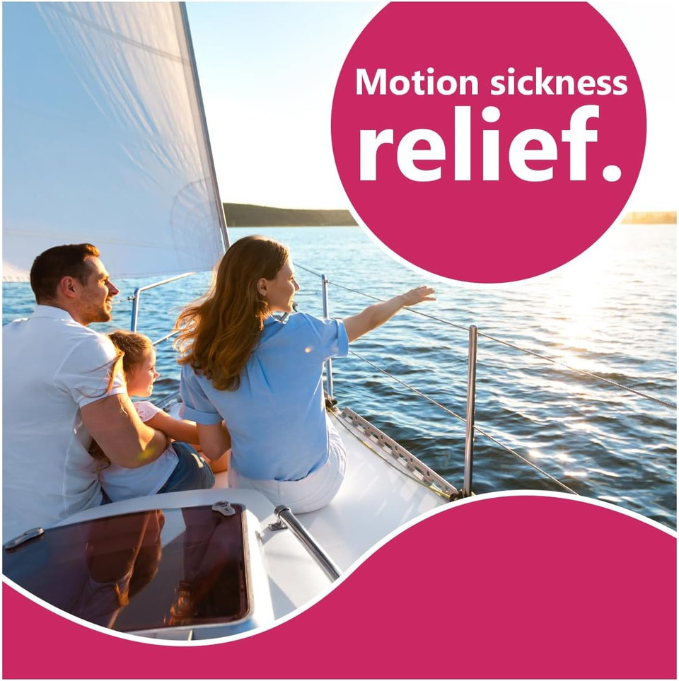 Sda Laboratories Meclizine 25Mg Chewable Tablets, Anti-Emetic, Raspberry Flavor, Motion Sickness & Vertigo Relief For Nausea, Dizziness, Vomiting, Portable Travel Aid (2 Bottles Of 100 Count)