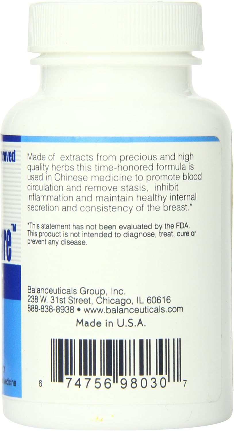 Mammary Care Dietary Supplement Capsules, 500 Mg, 60-Count Bottle