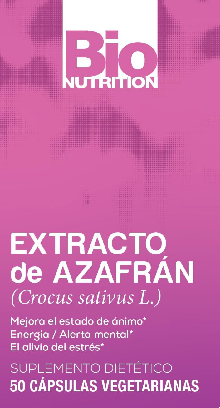 Bio Nutrition Standardized Saffron Vegi-Caps, 50 Count