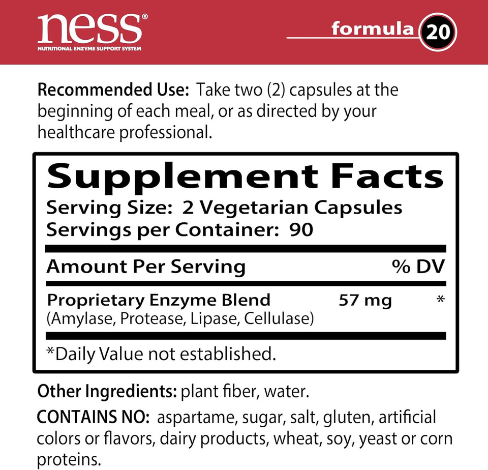 Digest #20 180 Vegicaps [Health And Beauty]