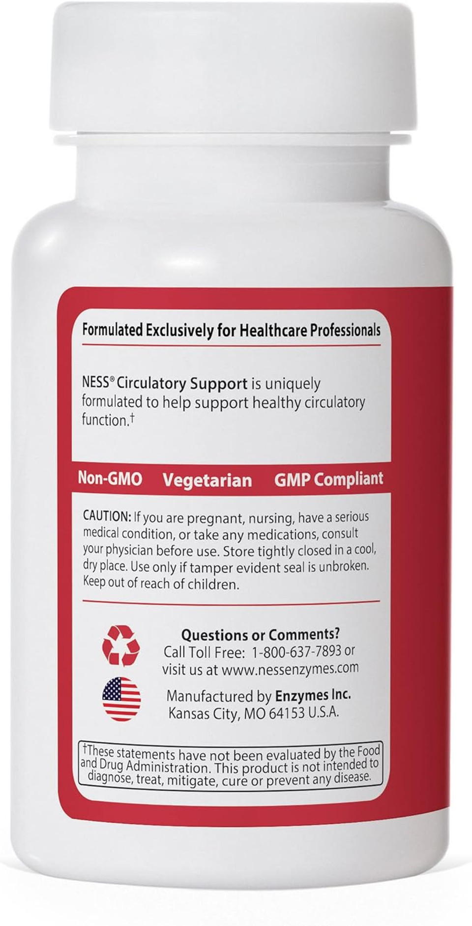 Formula 701 - Circulatory Support - 90 Vegetarian Capsules