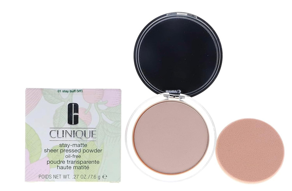 Clinique Stay-Matte Sheer Pressed Powder #01 Stay Buff