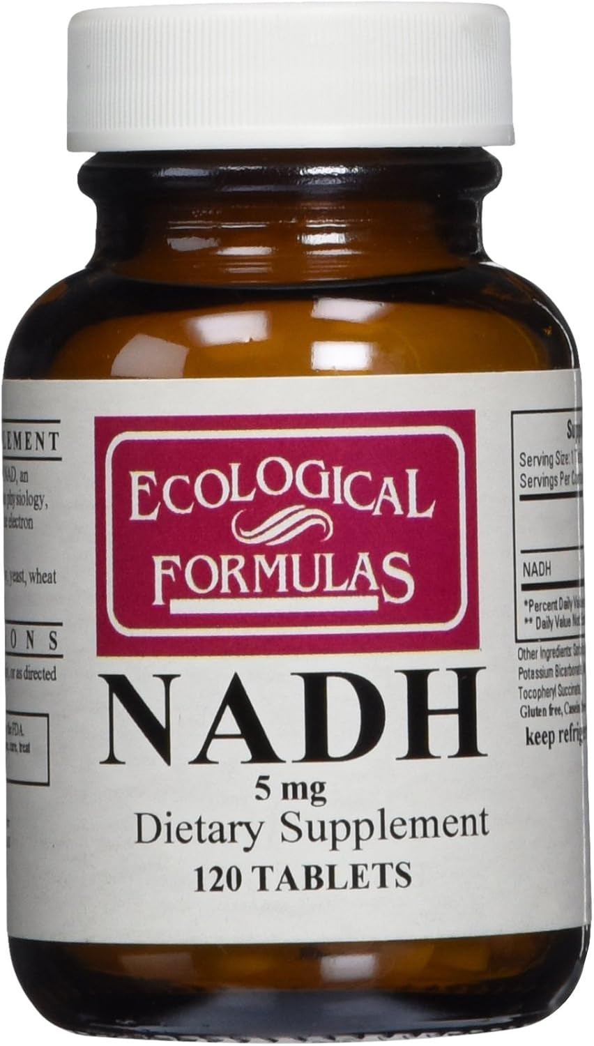 Cardiovascular Research Nadh Tablets, 120 Count