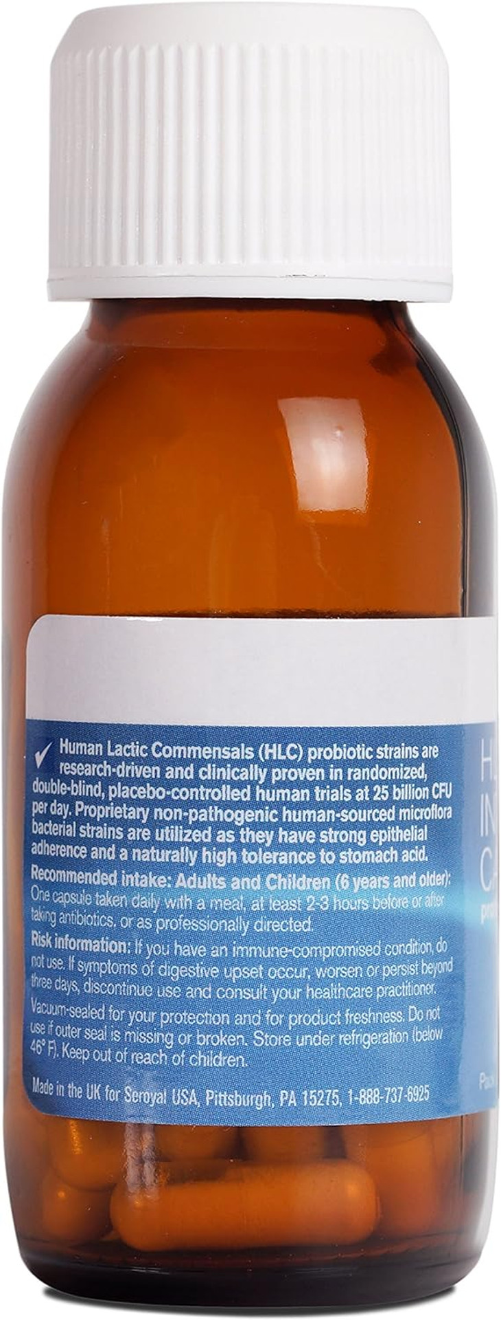 Pharmax Hlc Intensive Capsules | Probiotics To Promote Optimal Intestinal Health In Children And Adults | 30 Capsules