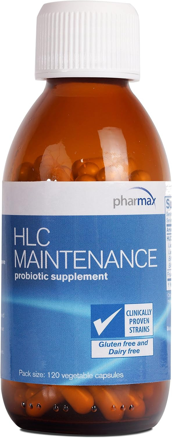 Pharmax Hlc Maintenance | Long-Term Maintenance Probiotic Formula To Support Digestive Health | 60 Capsules