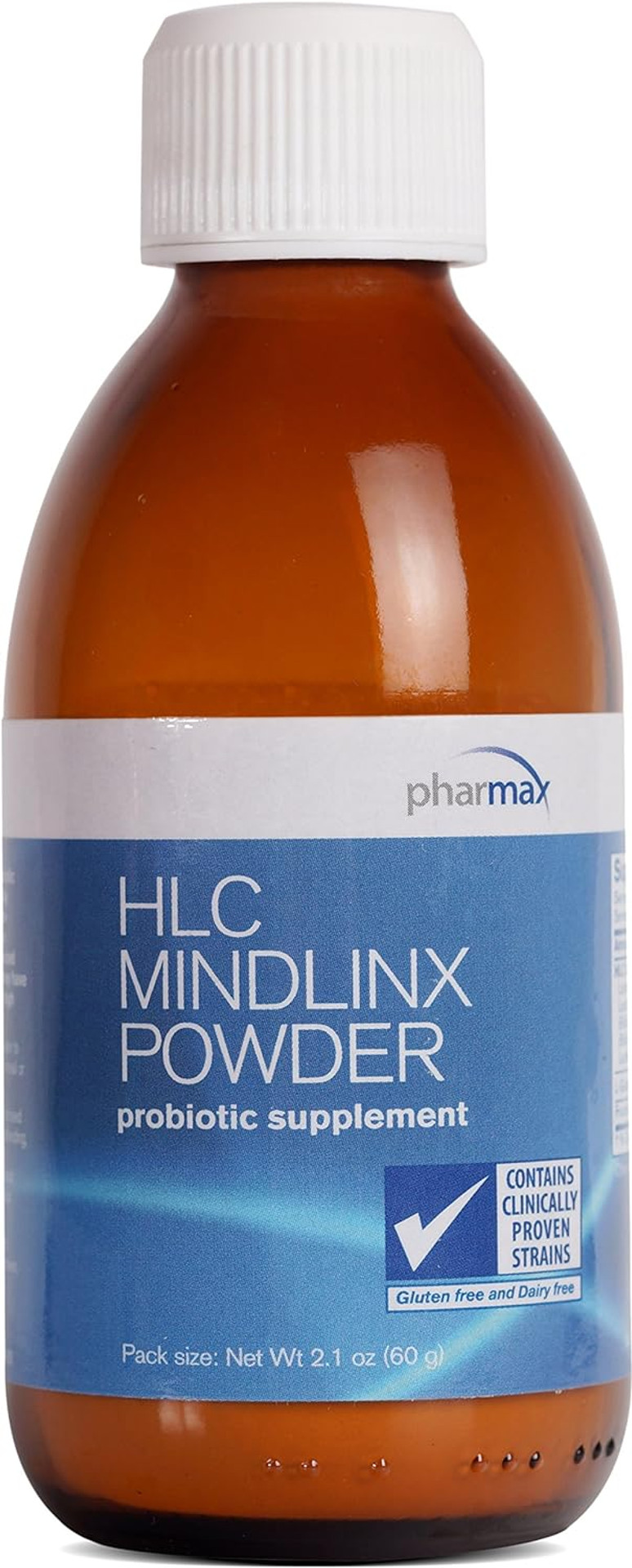 Pharmax Hlc Mindlinx Powder | Probiotics To Promote Optimal Intestinal Health | 2.1 Ounces