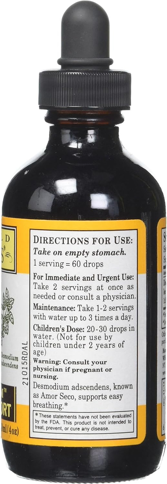 Whole World Botanicals Royal Allergy & Lung Double Strength, 4 Oz