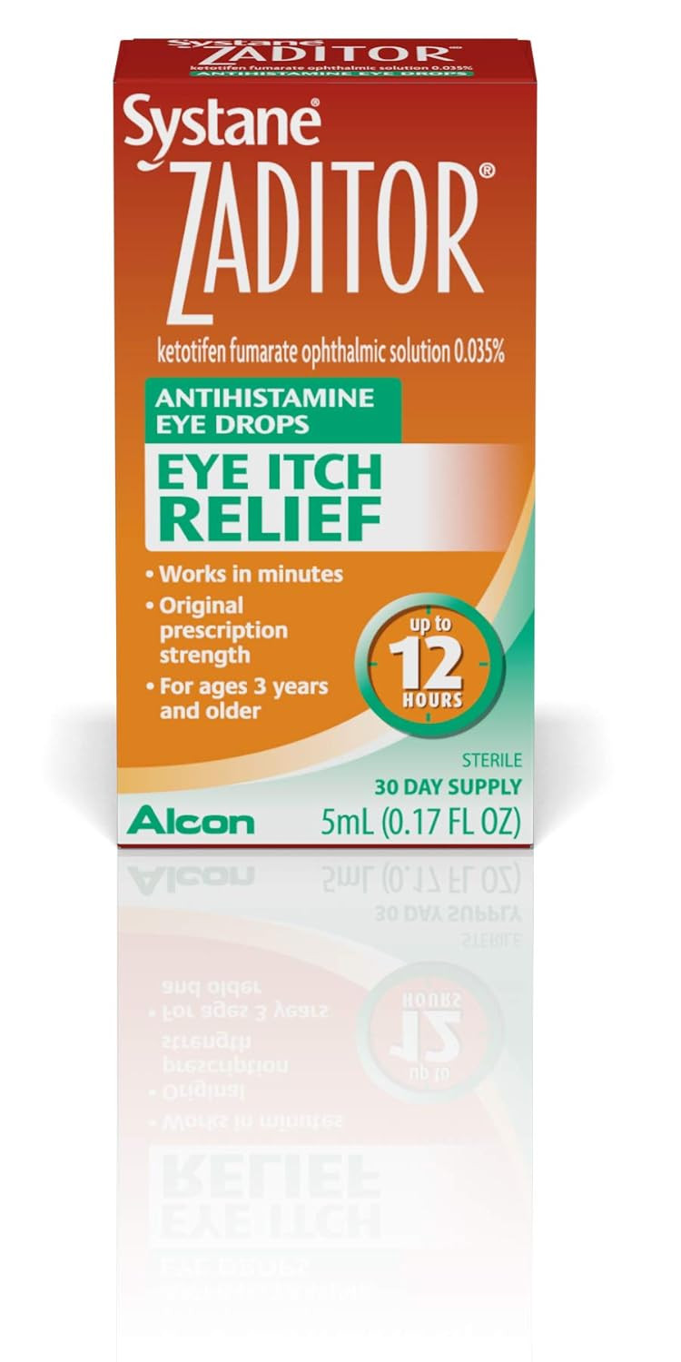 Zaditor Antihistamine Eye Drops, 5-Ml