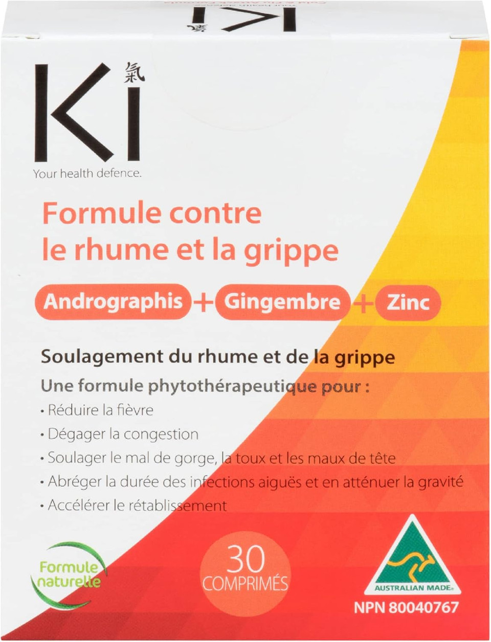 Martin & Pleasance Ki Cold & Flu Formula, 30 Ct