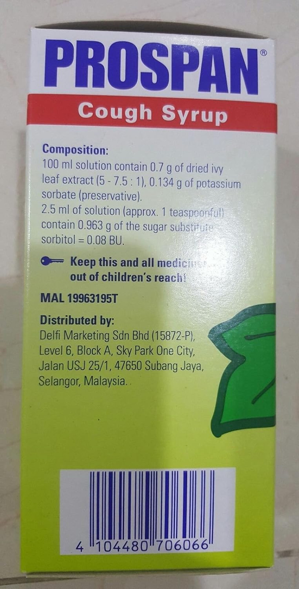 Prospan Cough Syrup - 200Ml Chesty Cough Relief & Mucus Relief