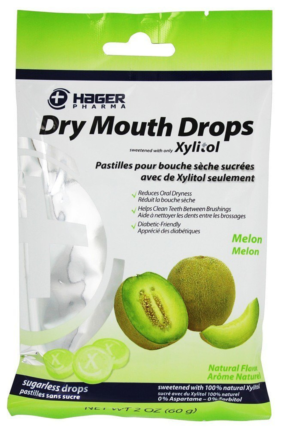 Dry Mouth Drops Melon 26 Ct
