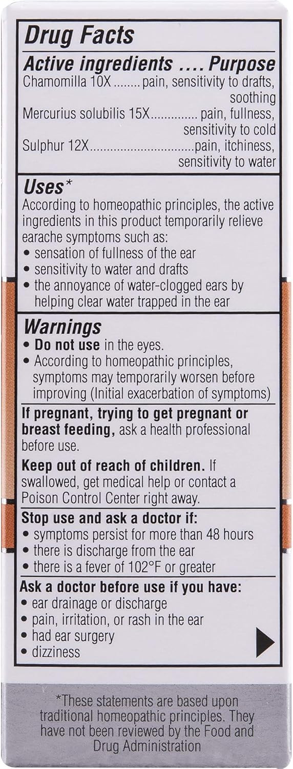 Similasan Earache Relief, 2 Count