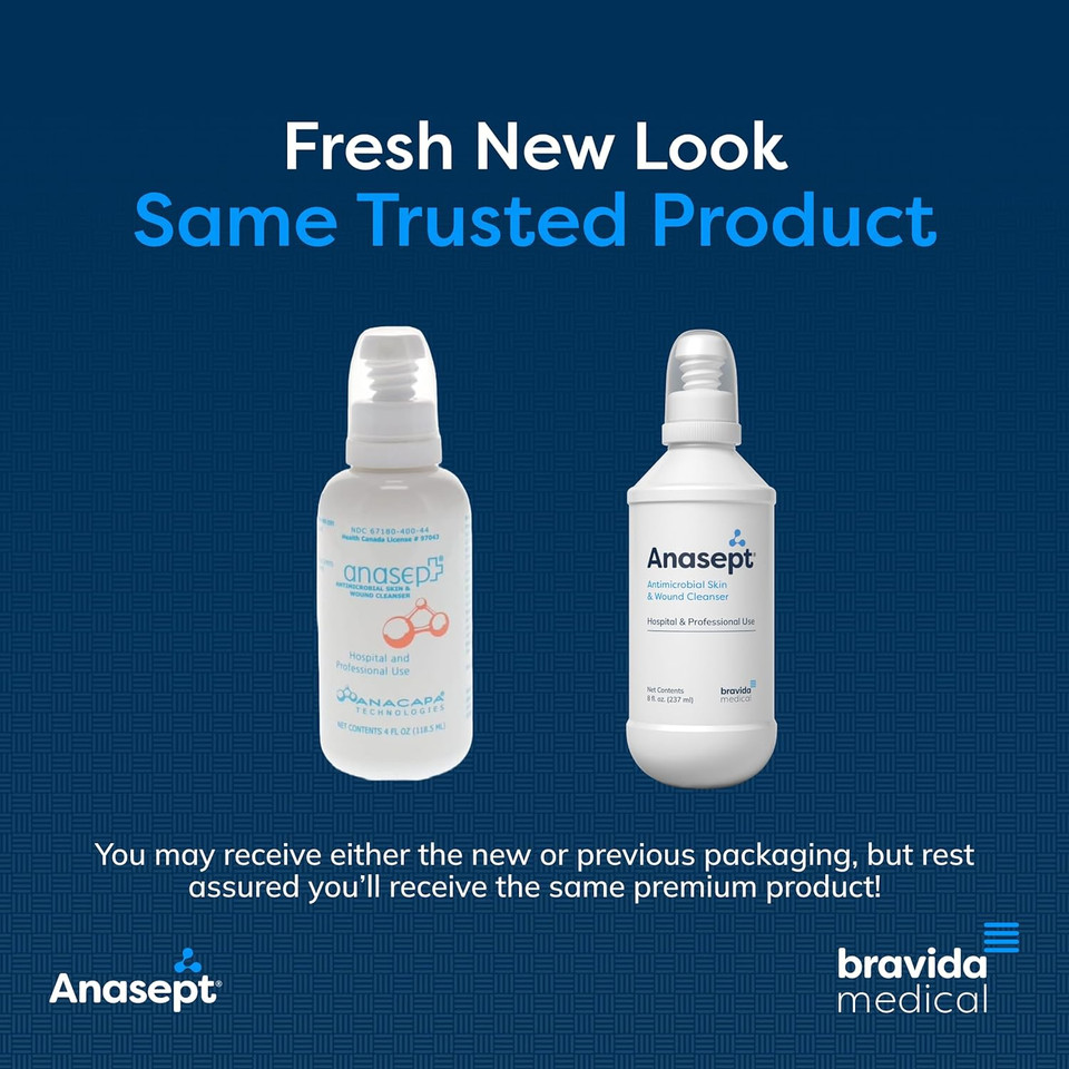 Anasept-Antimicrobial Skin And Wound Cleanser, 4 Oz Bottle With Finger Pump Sprayer