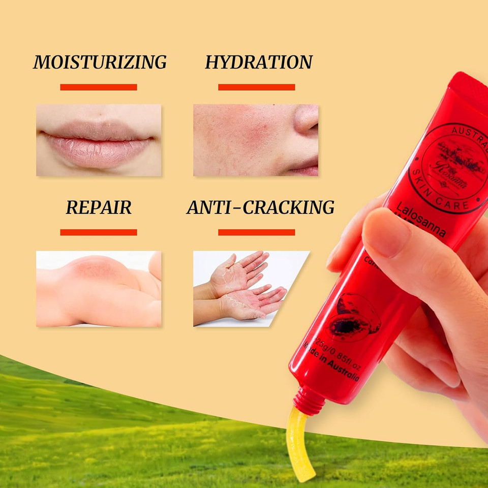 3 Pack Papaw Ointment, 25G Each Papaya Cream With Lip Applicator Imported Directly From Australia