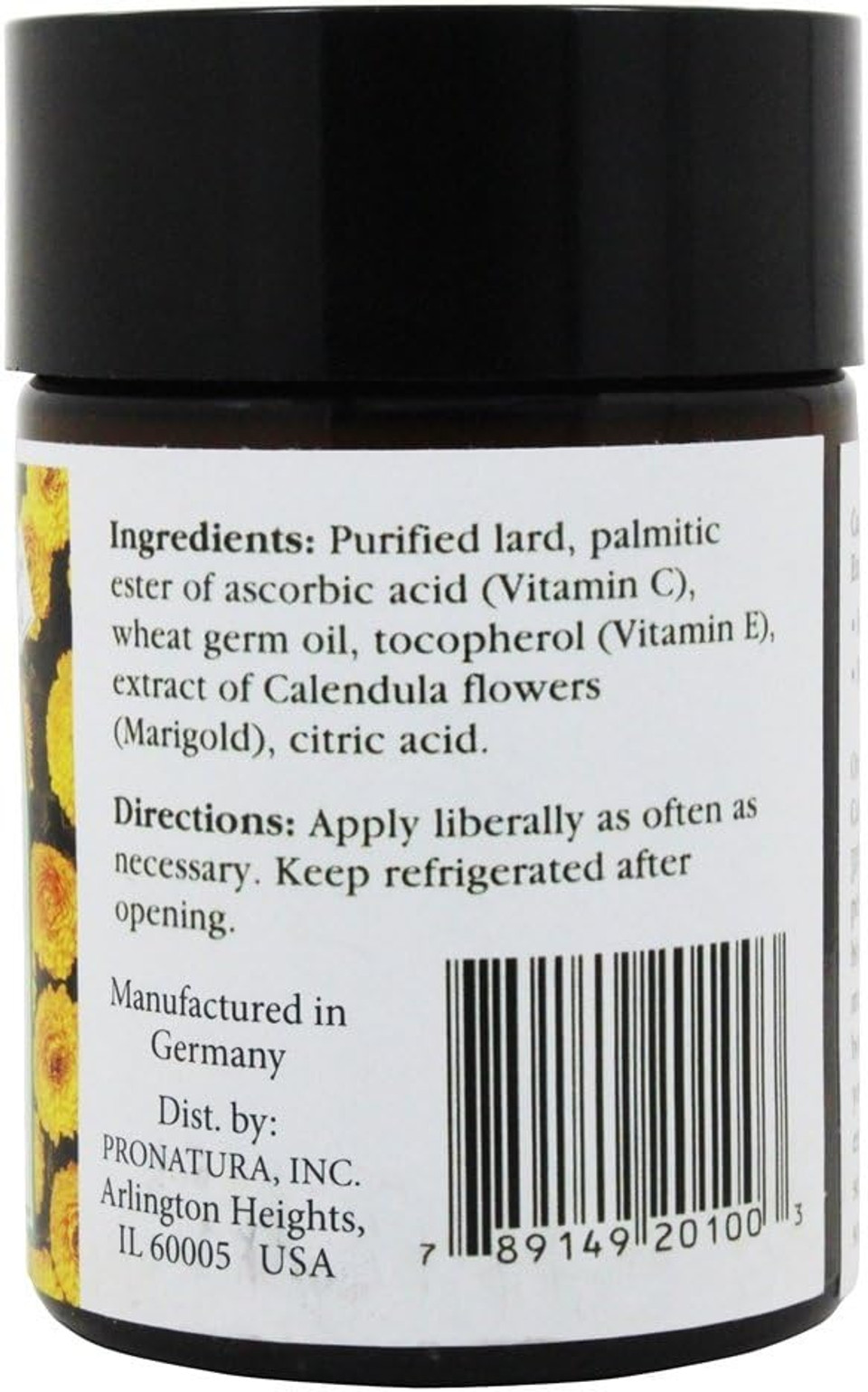Pronatura Calendula Marigold Ointment, 3.5 Ounce