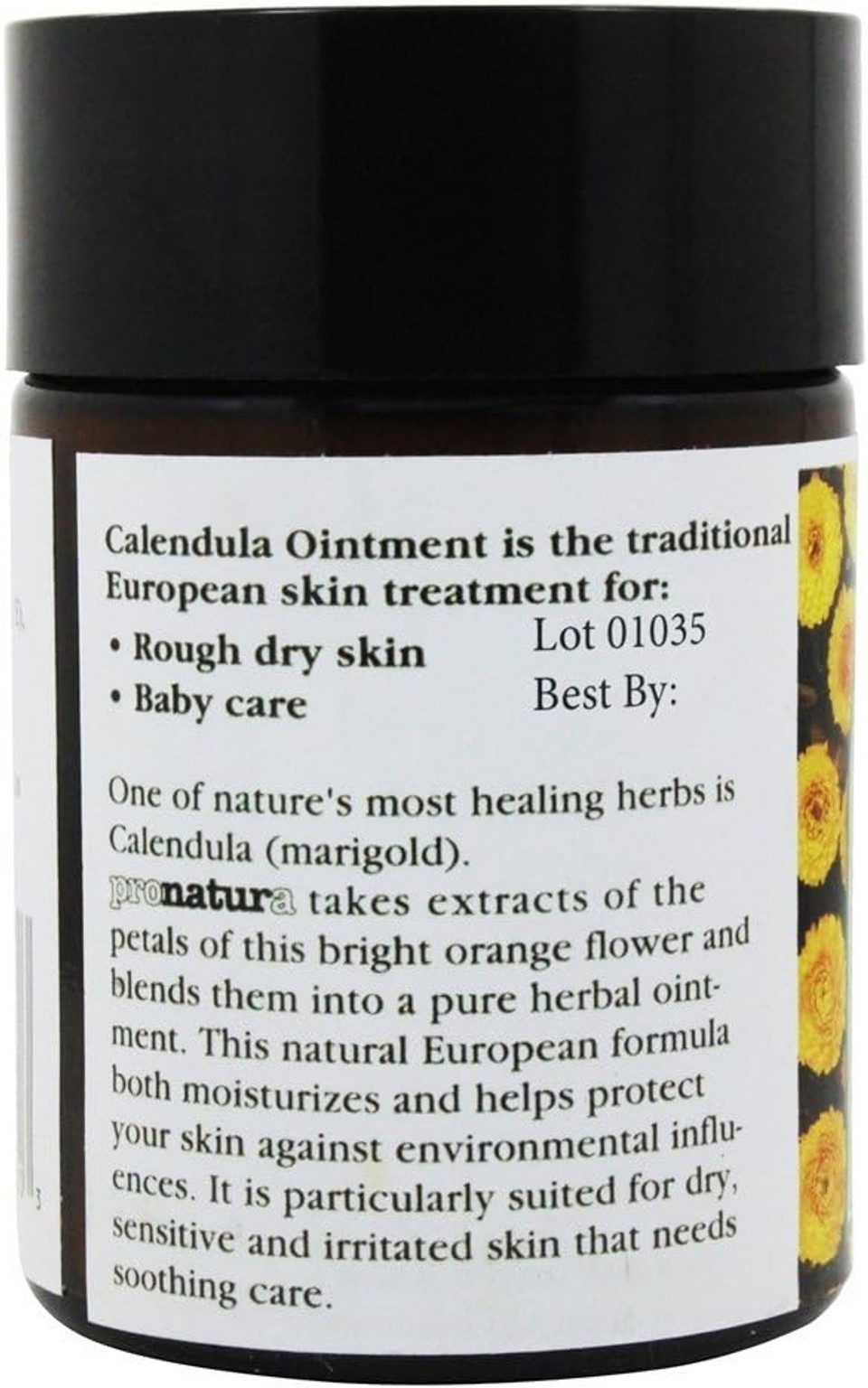 Pronatura Calendula Marigold Ointment, 3.5 Ounce