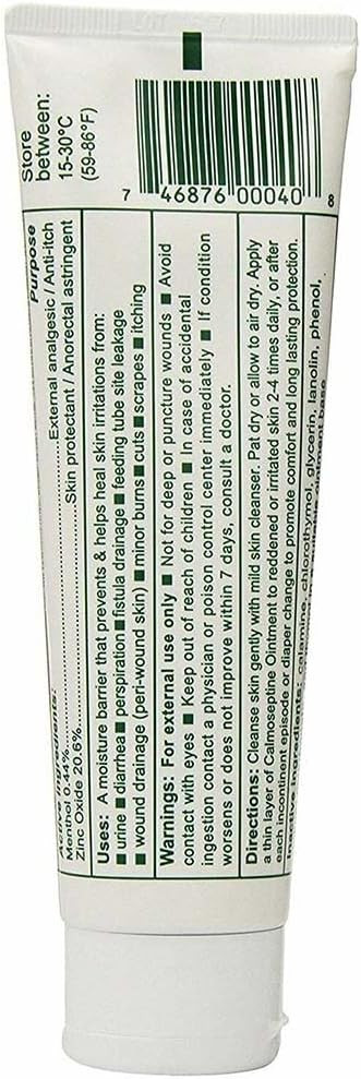 Calmoseptine Ointment Tube, 4 Ounce