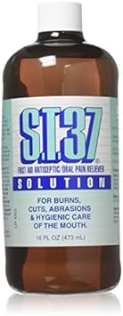 First Aid St 37 Antiseptic Pain Reliever Solution 16 Oz
