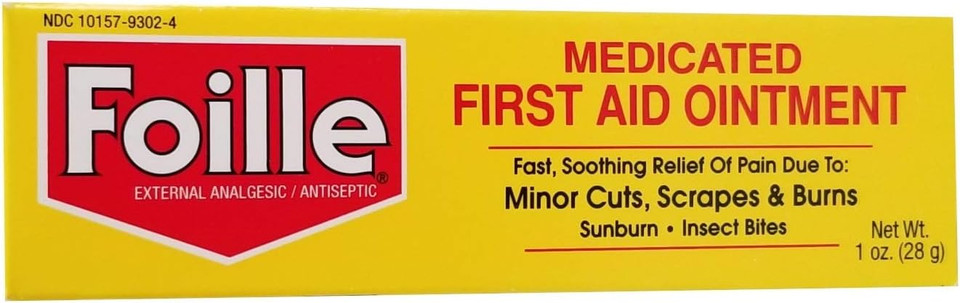 Foille Medicated First Aid Ointment 1 Oz By Foille