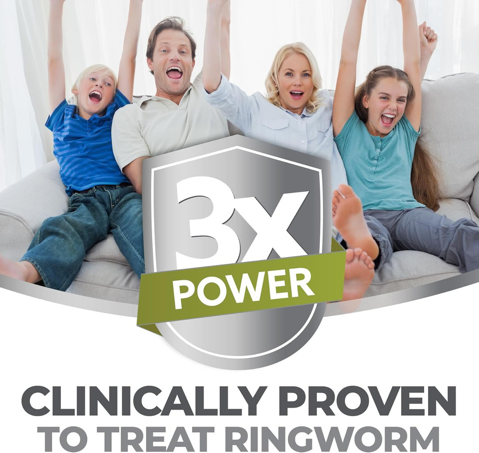 Terrasil Ringworm Treatment For Humans  Antifungal Ringworm Cream For Adults & Kids, Clinically Proven 1% Clotrimazole Cream (1.7 Oz)