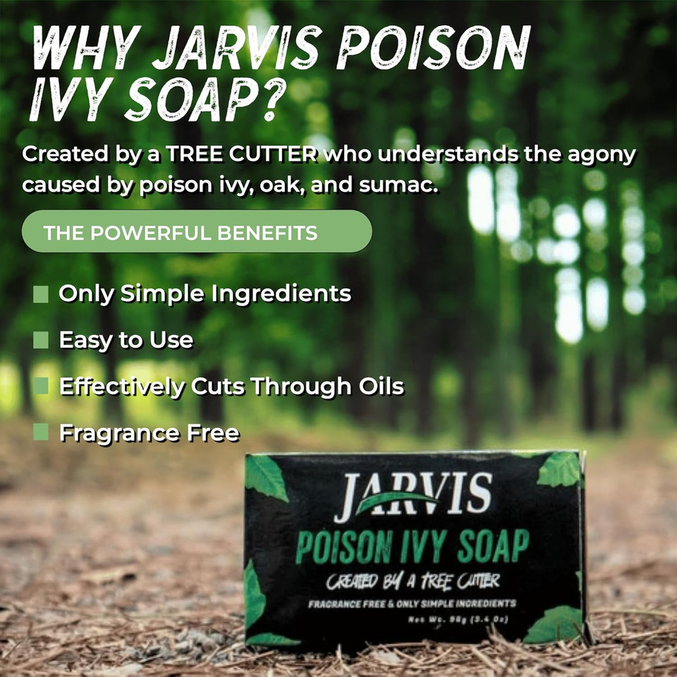 Poison Ivy Soap Bar | Treatment For Poison Ivy, Oak & Sumac | Fast Itch Relief And Soothing Of Rashes, Redness & Inflammation | Simple Skin Care Ingredients | 3.4 Ounces Poison Ivy Soap Bar | Treatment For Poison Ivy, Oak & Sumac | Fast Itch Relief And Soothing Of Rashes, Redness & Inflammation | Simple Skin Care Ingredients | 3.4 Ounces