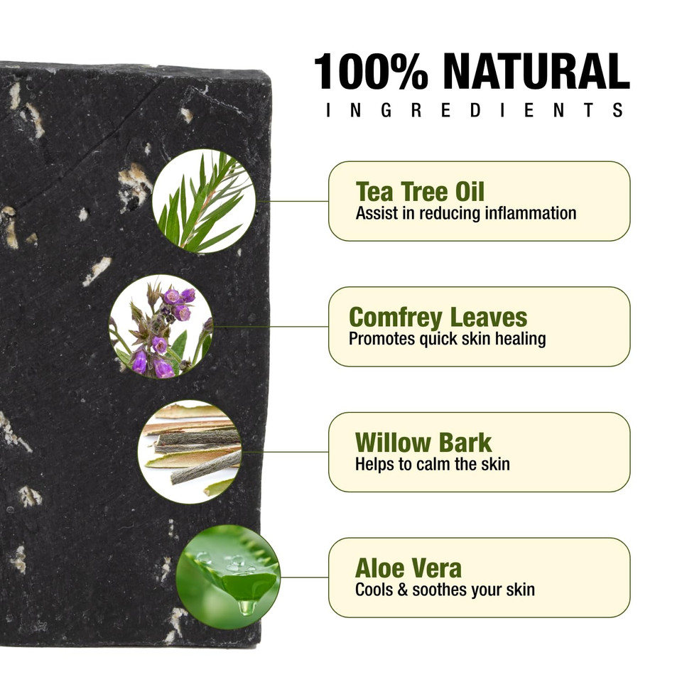 Coretex Ivy X Post-Contact Poison Ivy Cleanser Soap Bar (Large) - 3Oz Bar Of Usa-Made Relief Soap To Remove The Itch Before It Starts - Also Works On Poison Oak & Sumac Oils