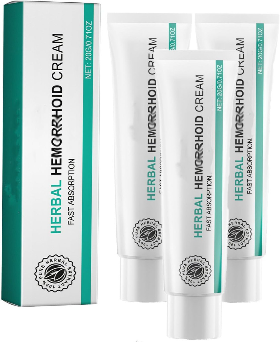 Herbal Hemorrhoids Cream,Hemorrhoid Cream,For Men And Women (3Pcs)