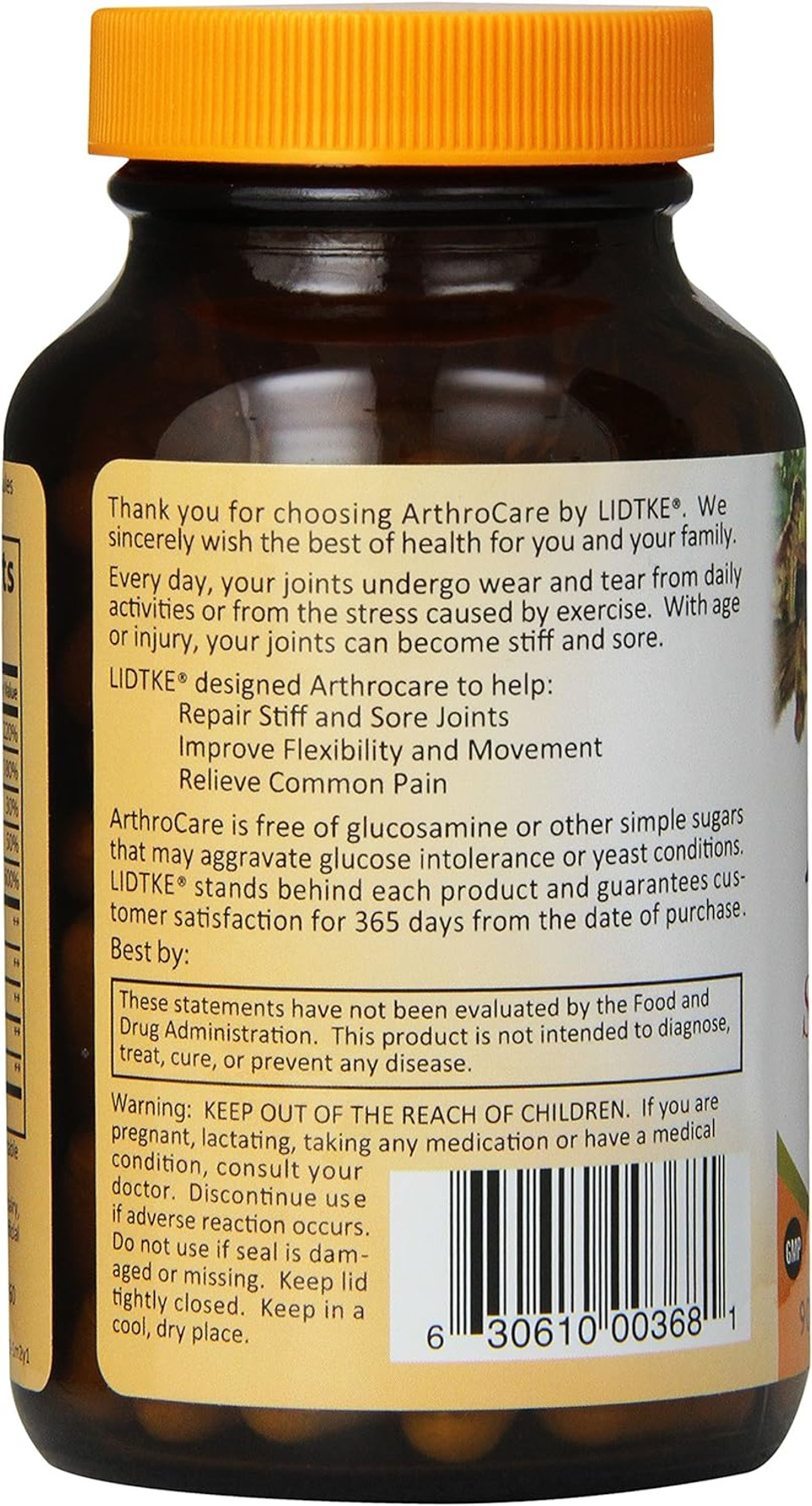 Lidtke Technologies Arthrocare Capsules, 90 Count